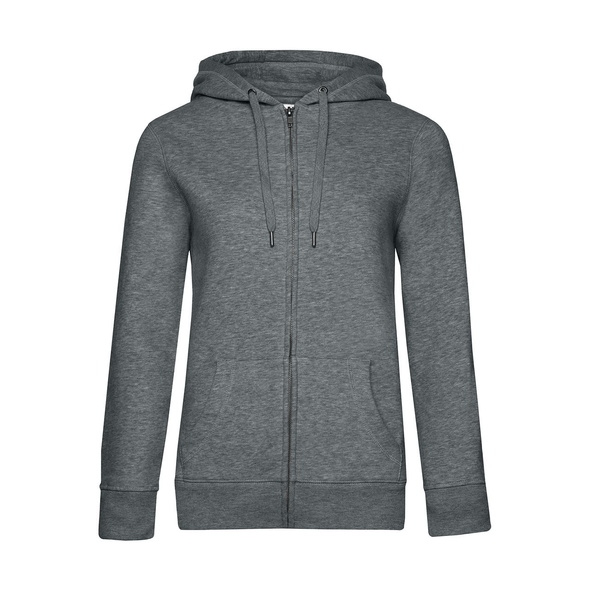 Sudadera de mujer con capucha y cremallera QUEEN Personalizado
